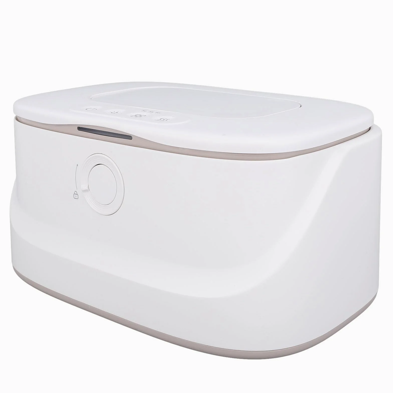 Alomejor Scaldasalviette Umidificate per Bambini Temperatura Regolabile per Uso Notturno con Grande capacità e Aspetto Elegante (WHITE)