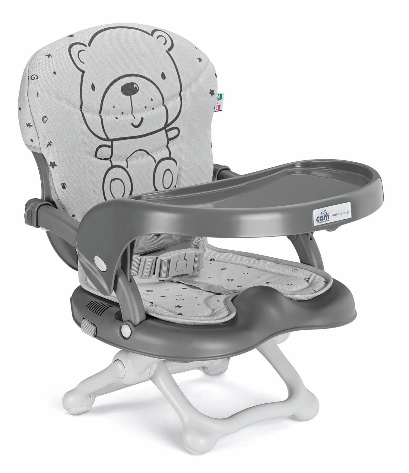 RIALZO SEDIA SMARTY POP TEDDY GRIGIO NEW COL. 262
