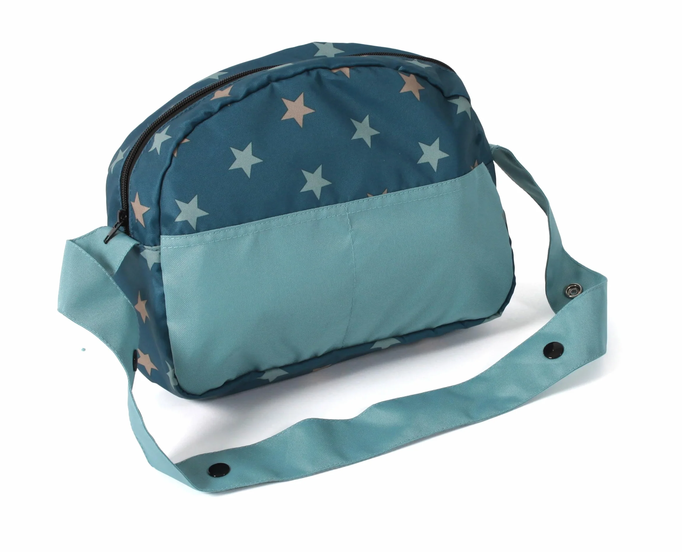 Bayer Chic 2000 - Borsa fasciatoio per Bambole, Borsa fasciatoio per Bambole, Accessori per Bambole, Borsa per Bambole, Stelline, Turchese