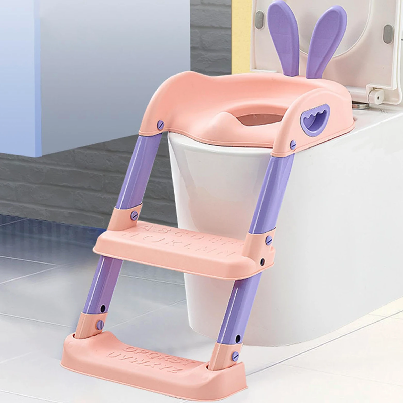 Sedile per il bagno, sedile del bagno per bambini Toilette di allenamento | Vasino con manico e cuscinetti anti-slip, per bambini da 6 a 10 anni bambini