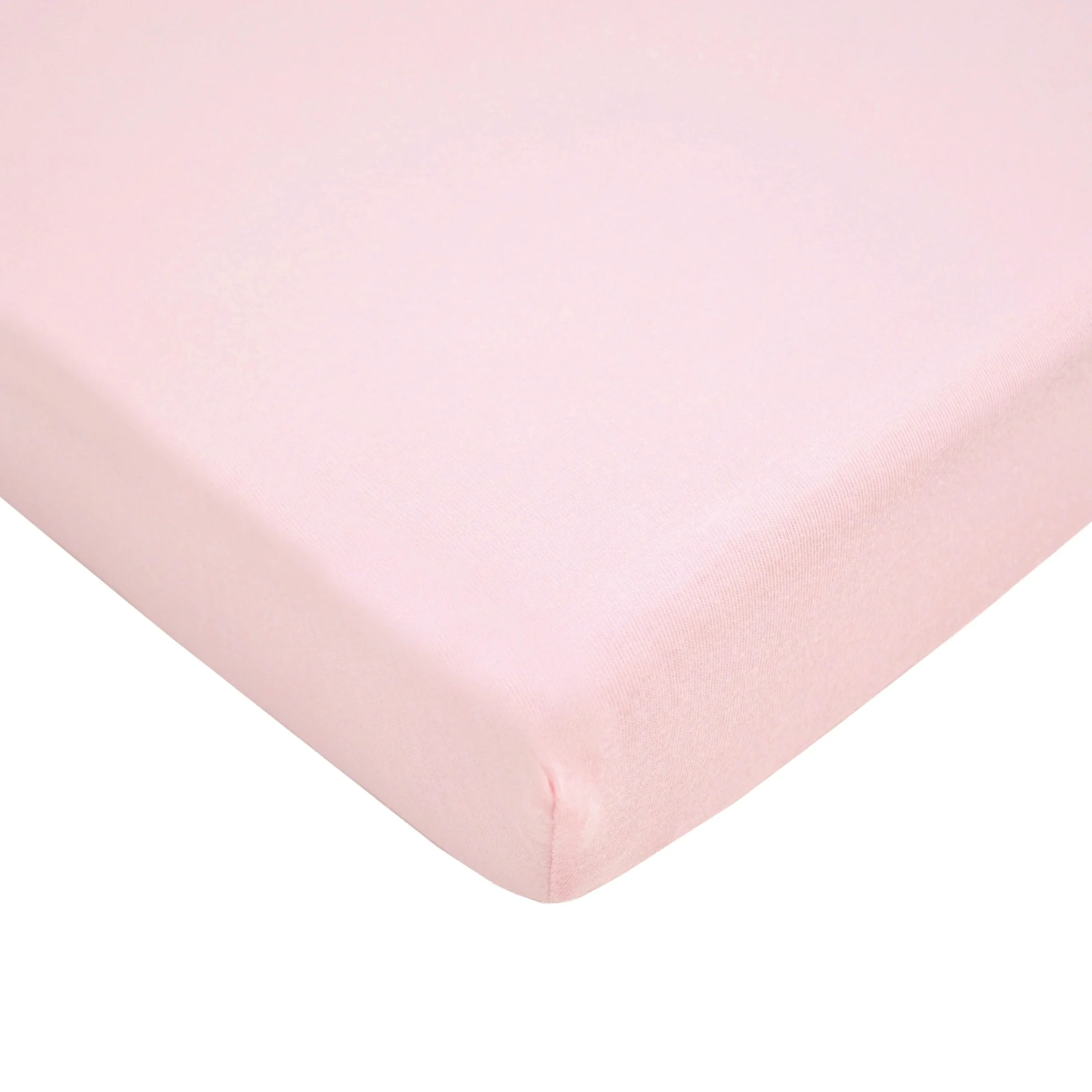American Baby Company Lenzuolo con angoli in 100% jersey di cotone naturale, per mini-culla, morbido, traspirante, per ragazze, confezione da 1