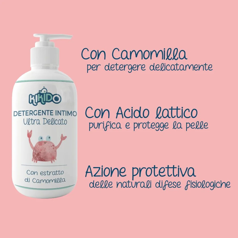 Kikido Cofanetto Nascita - Set Bagnetto Neonato con 3 Salviette, Shampoo, Detergente Intimo e Bagnoschiuma Bambini 2 in 1 - Kit Neonato Igiene Nascita per Pelli Sensibili - Regalo Lista Nascita