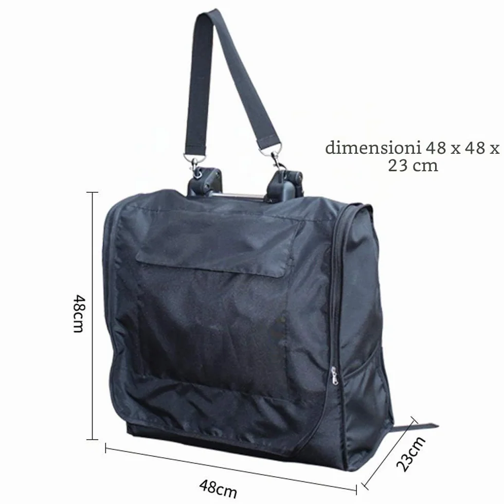 SeedFuture Borse da Trasporto per Passeggini Nera per Babyzen YOYO, Accessori per Passeggino e Zaino da Viaggio per Carrozzina