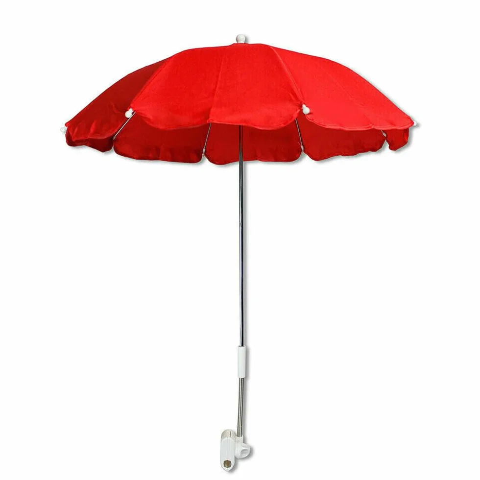 Vetrineinrete® Ombrellino per passeggino parasole ombrello Ø70 cm per carrozzina protezione dai raggi solari uv accessori per carrozzino P78