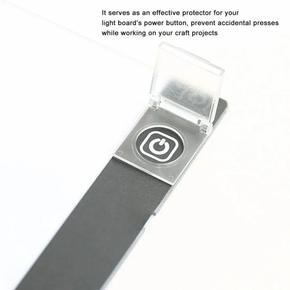 2 Confezioni Di Copertura Pulsante Di Accensione, Accessori Copertura Interruttore Pannello Luminoso, Copertura Interruttore a Pulsante Di Sicurezza a Prova Di Bambino Per Pannello Luminoso Tavolo