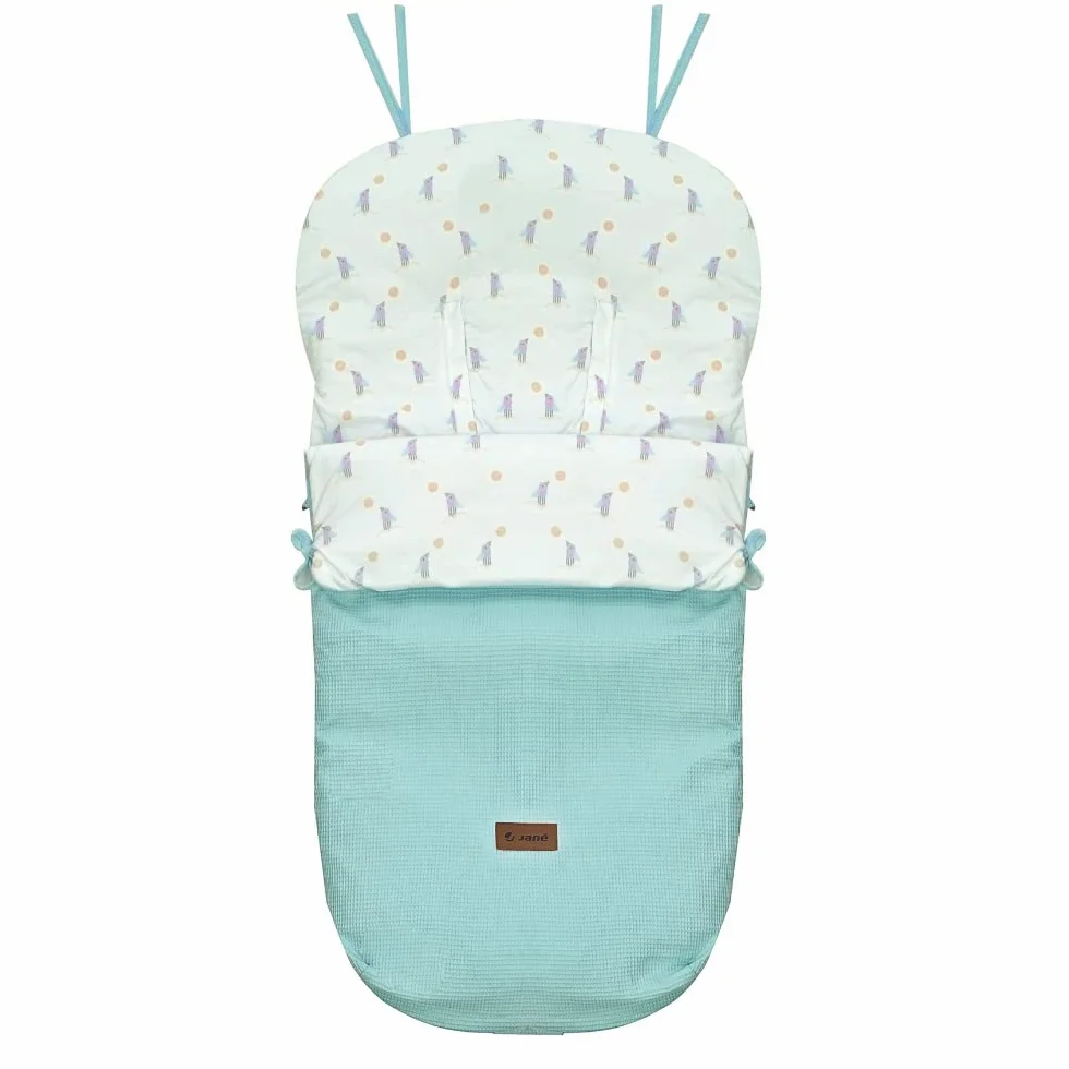 Jané Nest Plus Slight, Sacco da Mezza Stagione, Trasformabile in Materassino, Cinghie di Chiusura, Cotone, Universale, Traspirante