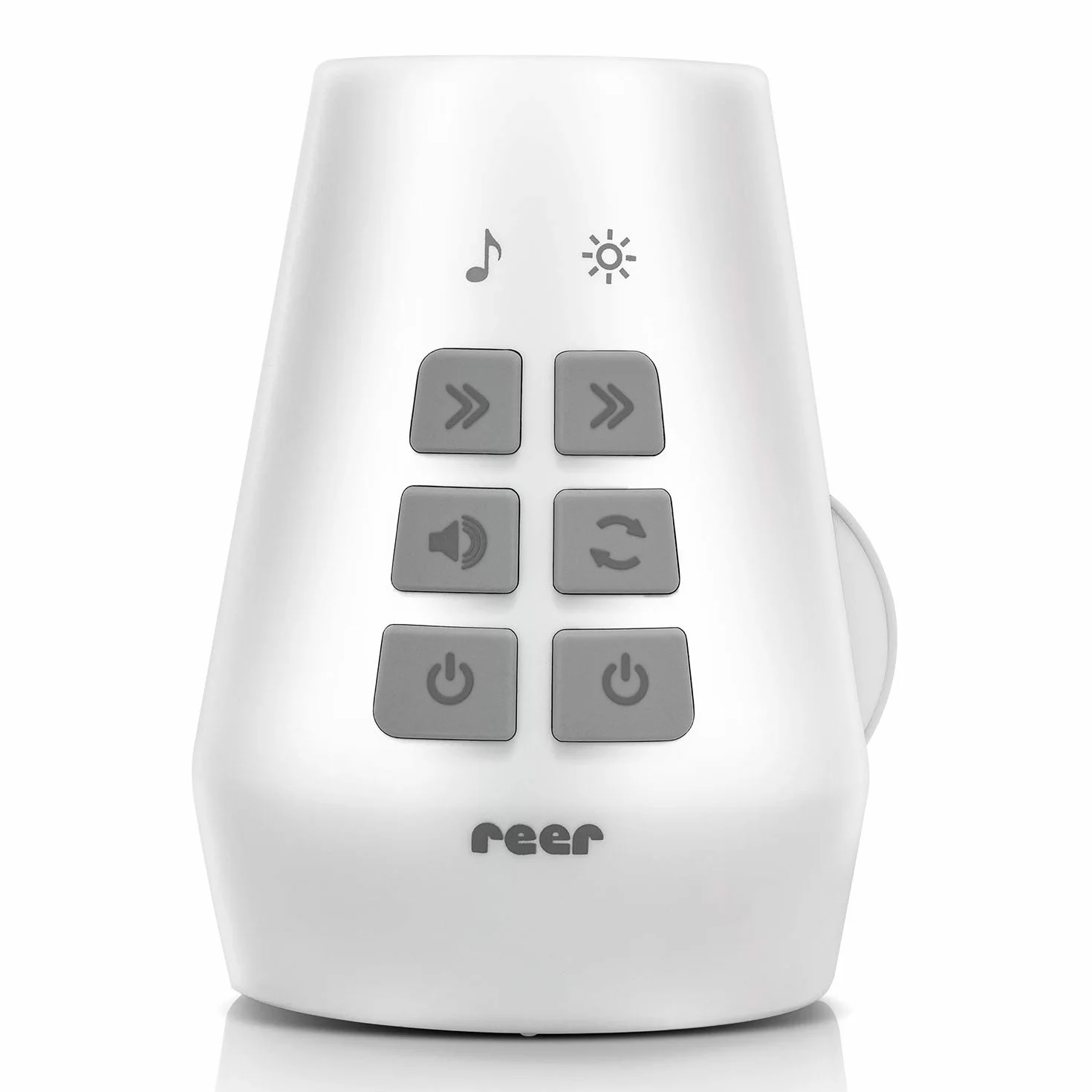 reer DreamBeam - Luce notturna con 24 immagini diverse, crea paesaggi da sogno su soffitto e parete, colore: Bianco