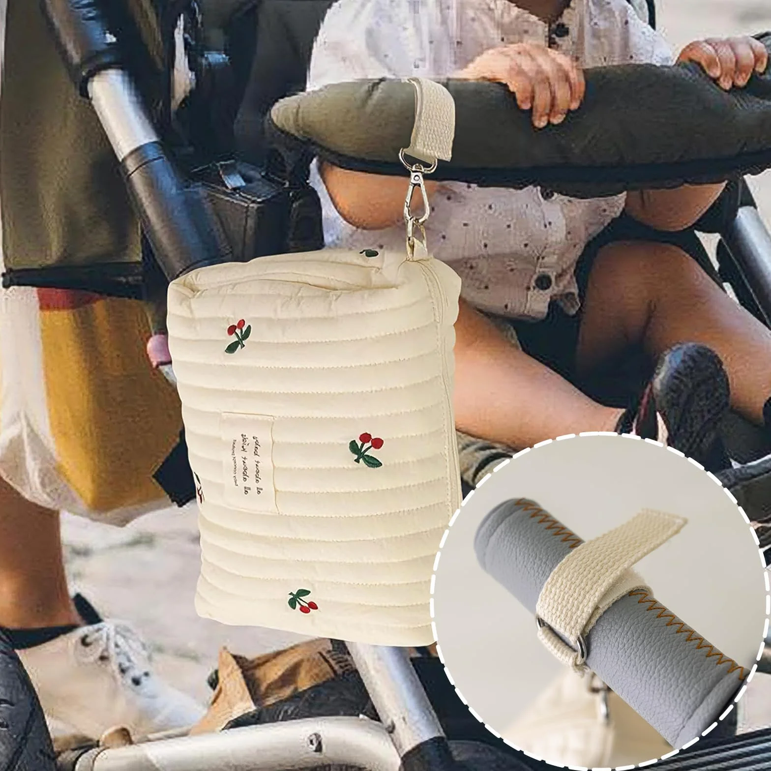 Borsa per Passeggino Portatile e Leggera, Borse Organizer, Borsa Passeggino Viaggio Maternità Universale, Zaino Mamma da Trasportare, Zaino Fasciatoio per Viaggiare Mamma