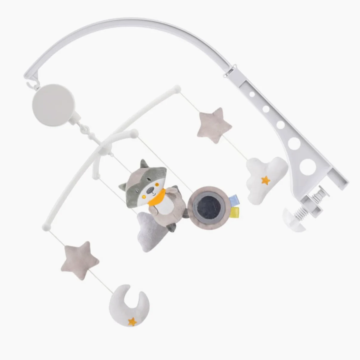 Pendente per Culla Girevole Carillon in Plastica per Ragazzo Ragazza | Ornamento Sospeso per Cameretta, Regalo per Battesimo e Shower, Decorazione da Letto