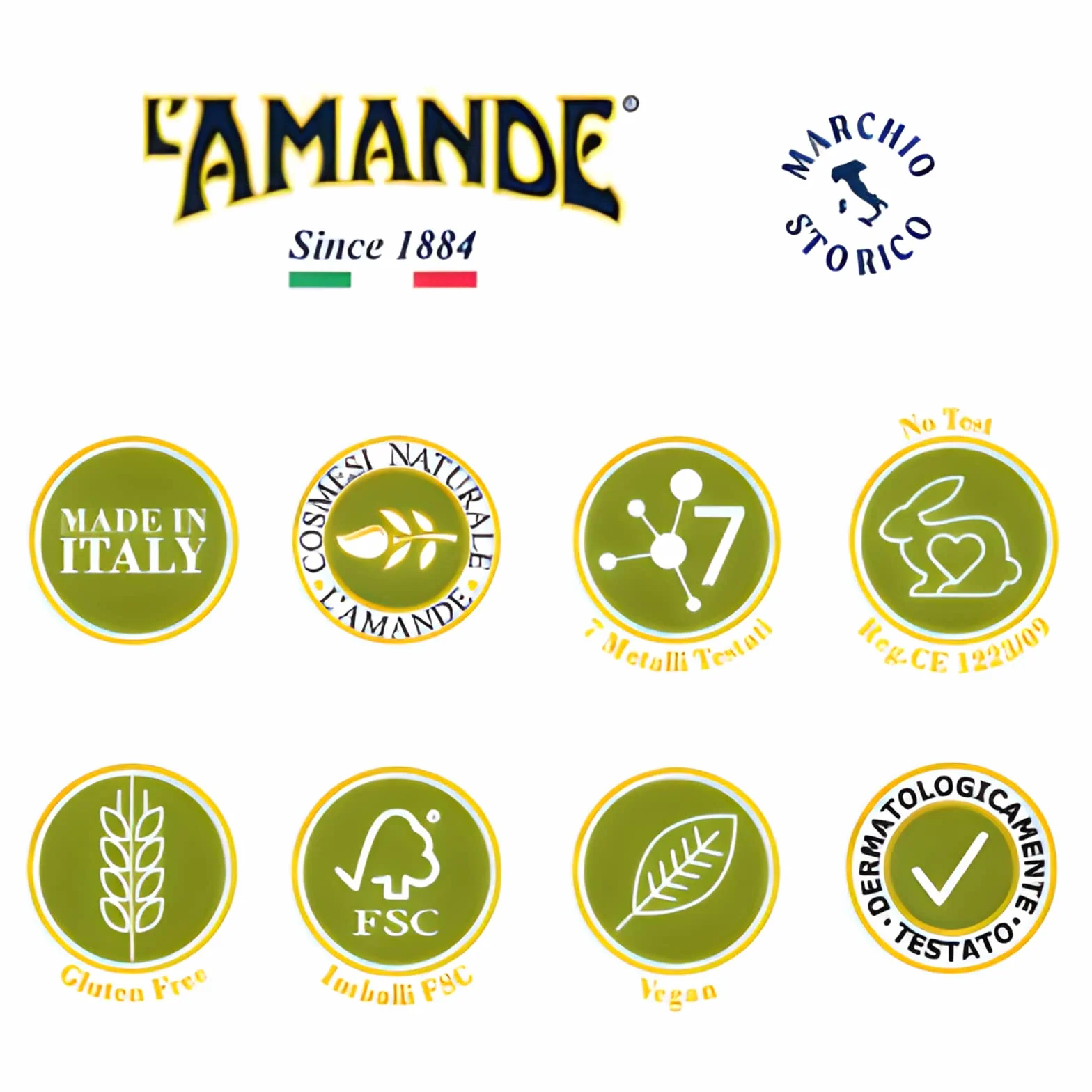 L'AMANDE - Olio di Mandorle Dolci e Riso per Bambini, Olio Neonato e Bambino con Vitamina E e Sali Minerali, Pelli Sensibili ad Azione Emolliente e Nutriente - Enfant, 150 ml, 1 pezzo