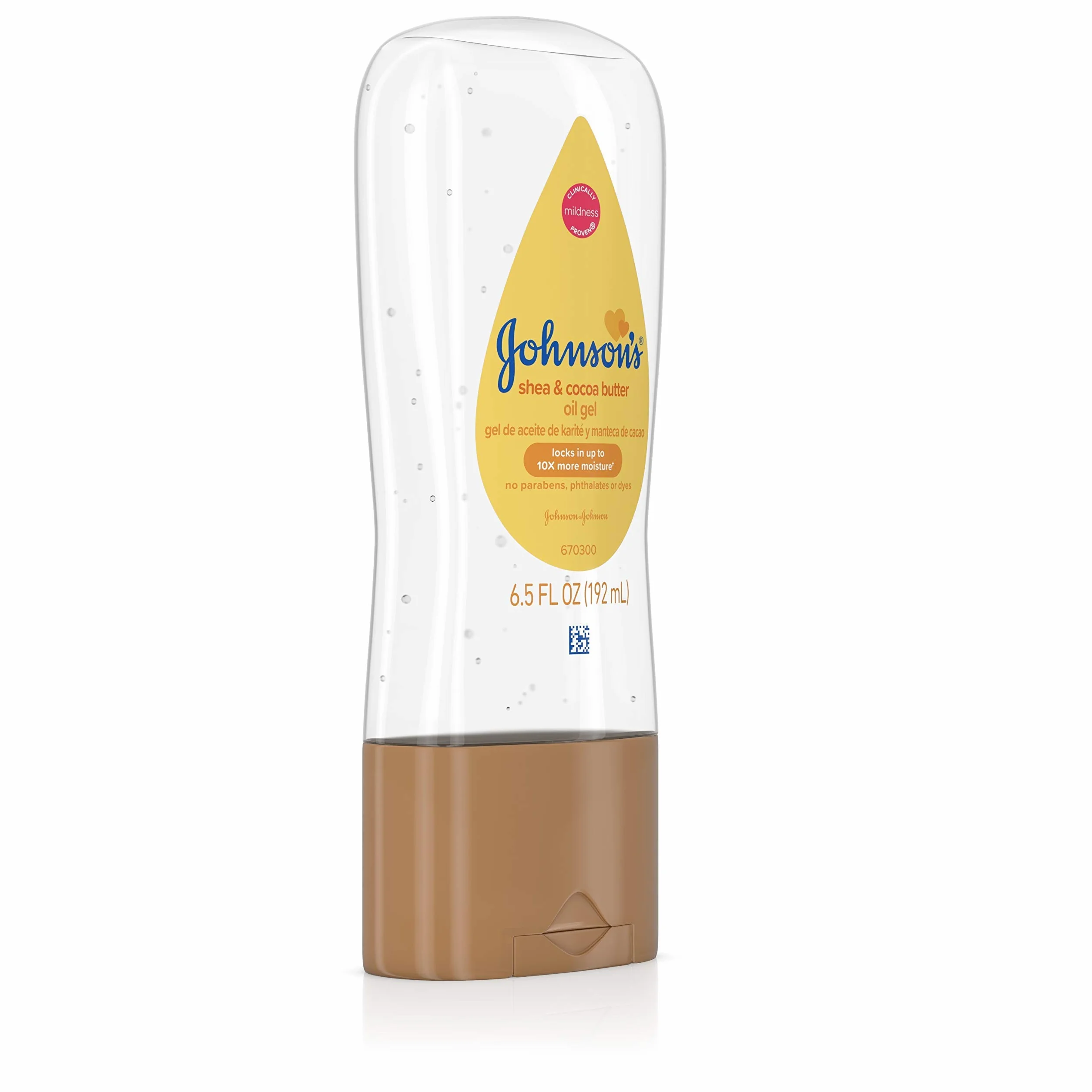 Jonnson & johnson Baby Oil Gel 190ml, (2 Pack)