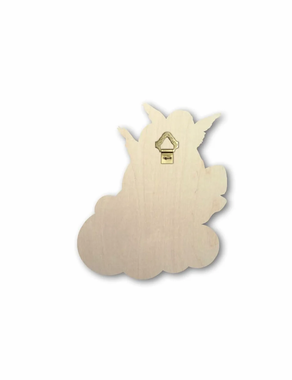 Fratelli Bonella | Quadro in legno del Bambino in culla Vegliato da due Angeli per Bambino con preghiera Angelo di Dio 11x14 cm | Made in Italy