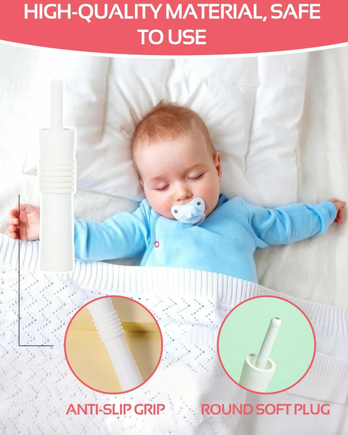 10 pezzi per il sollievo delle coliche e dei gas infantili, soluzione naturale per lenire le coliche e il gonfiore infantile, fornisce un sollievo immediato ai bambini con gas e costipazione