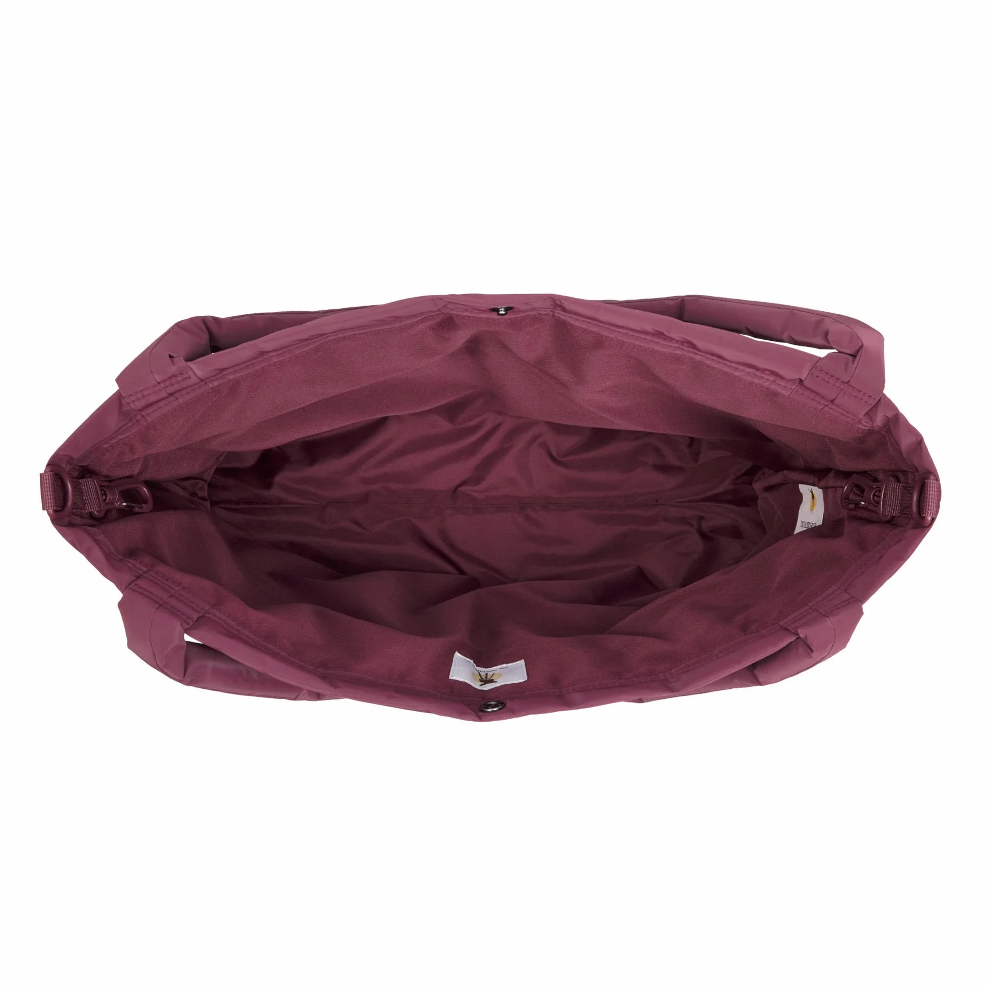 LÄSSIG Borsa fasciatoio shopper con attacco per carrozzina/Casual MIX Shopper deep red
