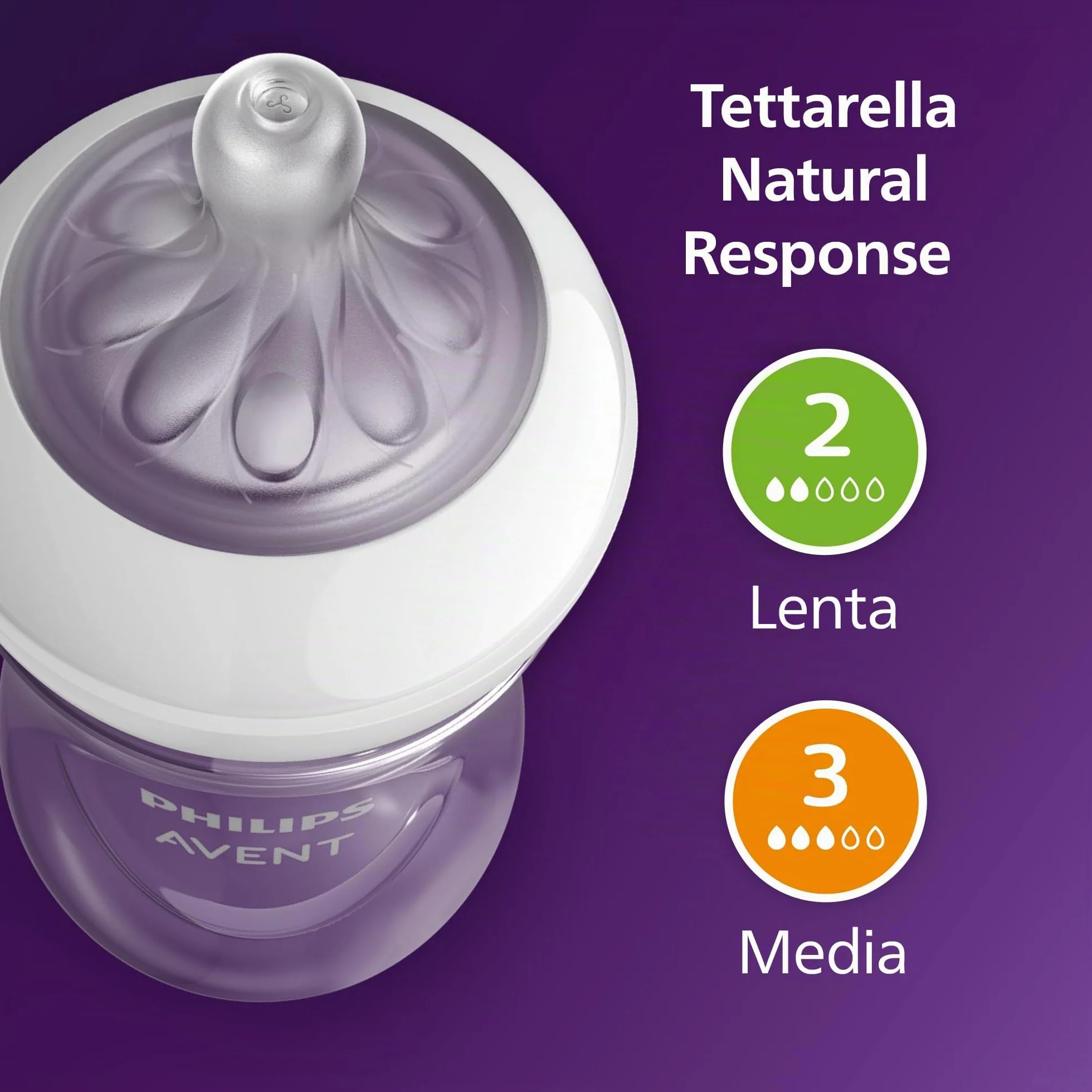 Philips Avent Set regalo con 1 ciuccio, 4 biberon e scovolino per pulizia