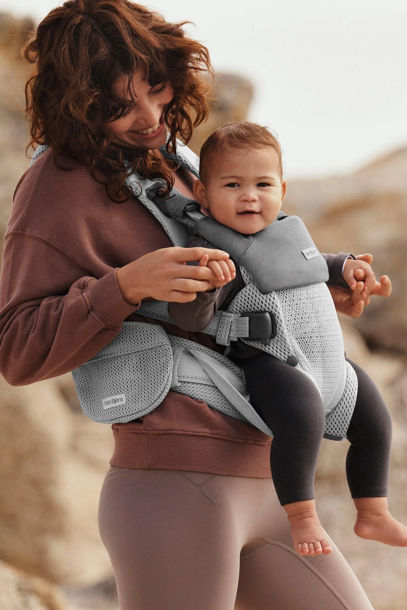 BabyBjörn Borsina per Marsupio Mesh Grigio