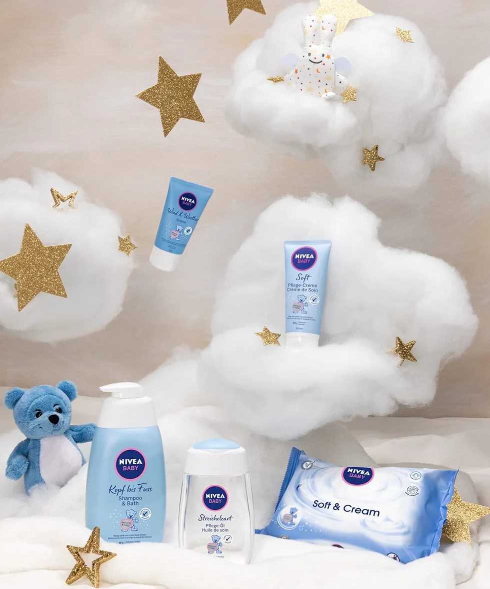 NIVEA Baby Gentle Care Oil Ipoallergenico IDRATANTE per bambini bambino 200ml