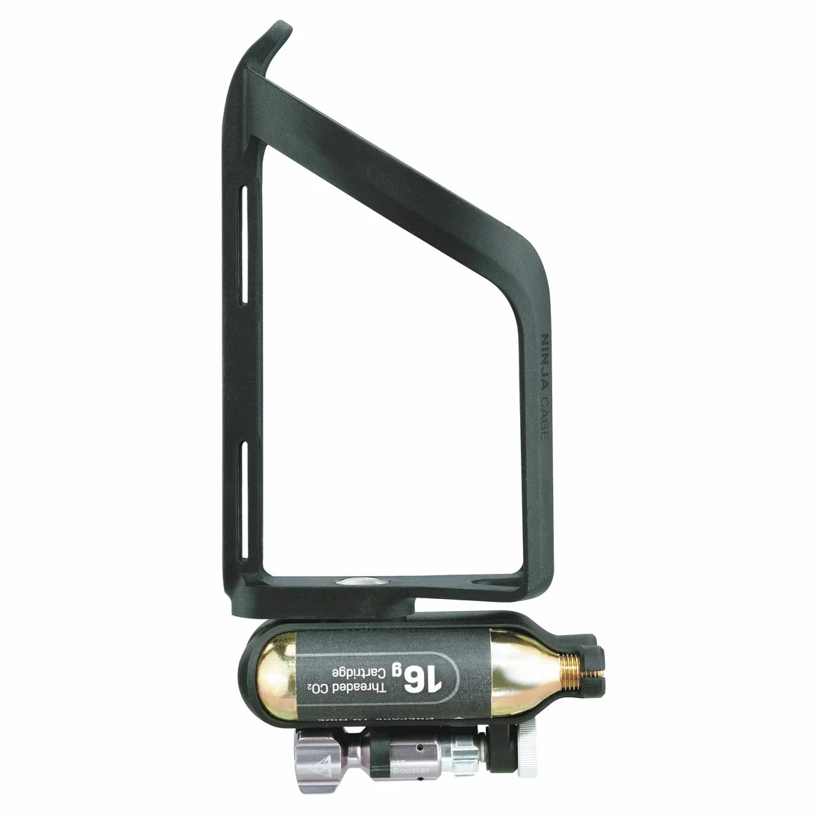 Topeak Ninja Cage, Portabottiglie. Unisex-Adulti, Nero, 10 cm