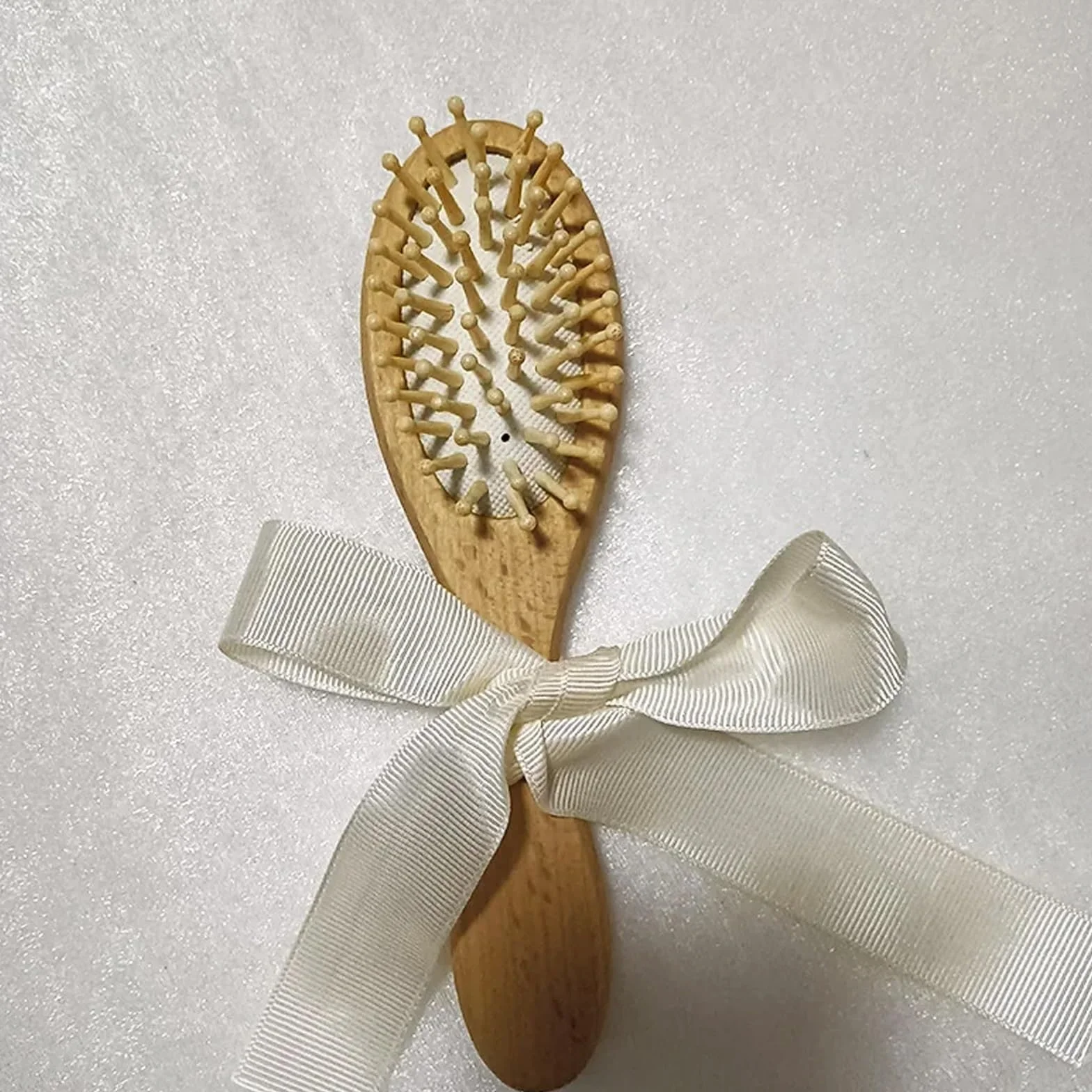 Spazzola Per Neonato Personalizzata, Regalo Di Nascita, Nome Inciso Con Legno