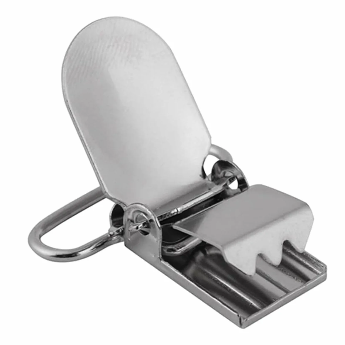 Ludom 20 clip per bretelle, accessori di riparazione, per realizzare portaciuccio, ganci per bavaglini (25 mm)