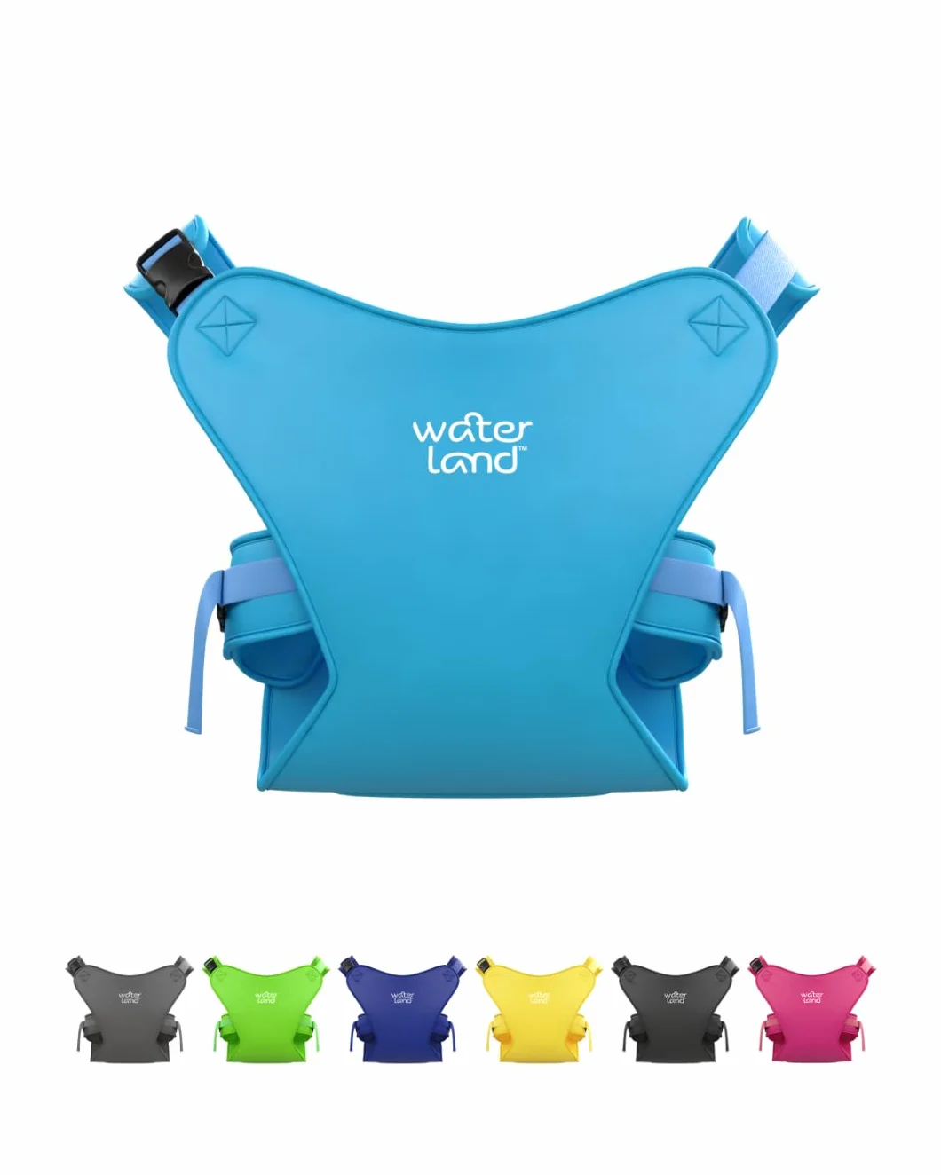 Salviette per neonati – Innovativo seggiolino per acqua e terra – Cintura impermeabile per neonati con cinghie regolabili, sedile leggero per piscina e spiaggia