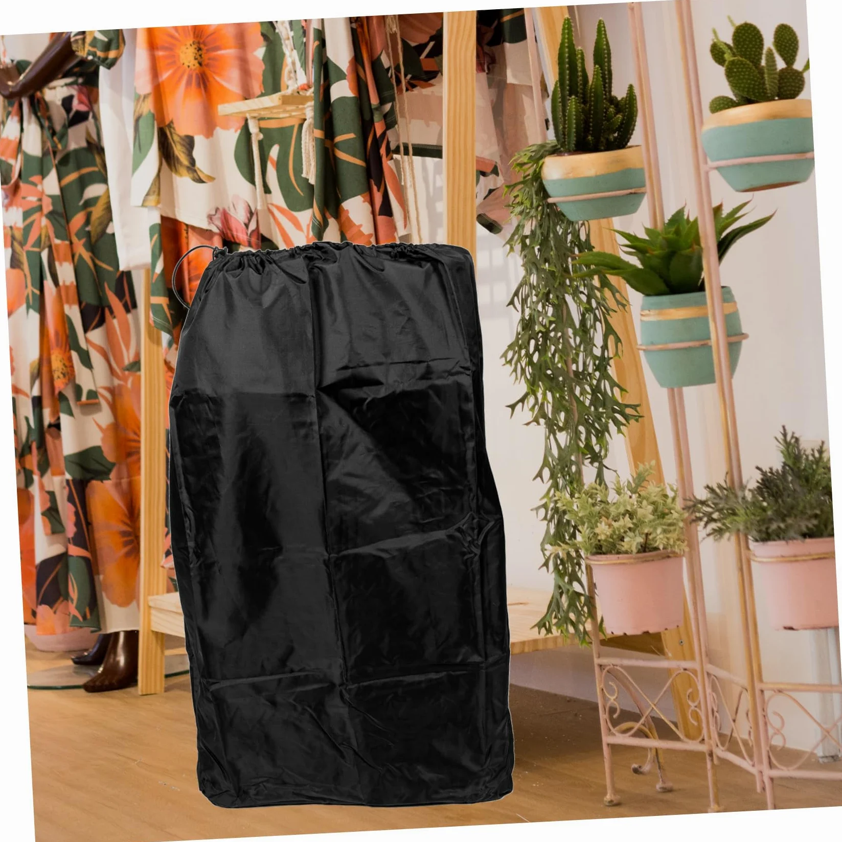 Levemolo Borsa da Viaggio per Passeggino, Organizer Leggero per Aereo | Nylon Nero, Due Tracolle e Chiusura Coulisse Bloccabile, per Tragitti Lunghi e Custodia Sicura