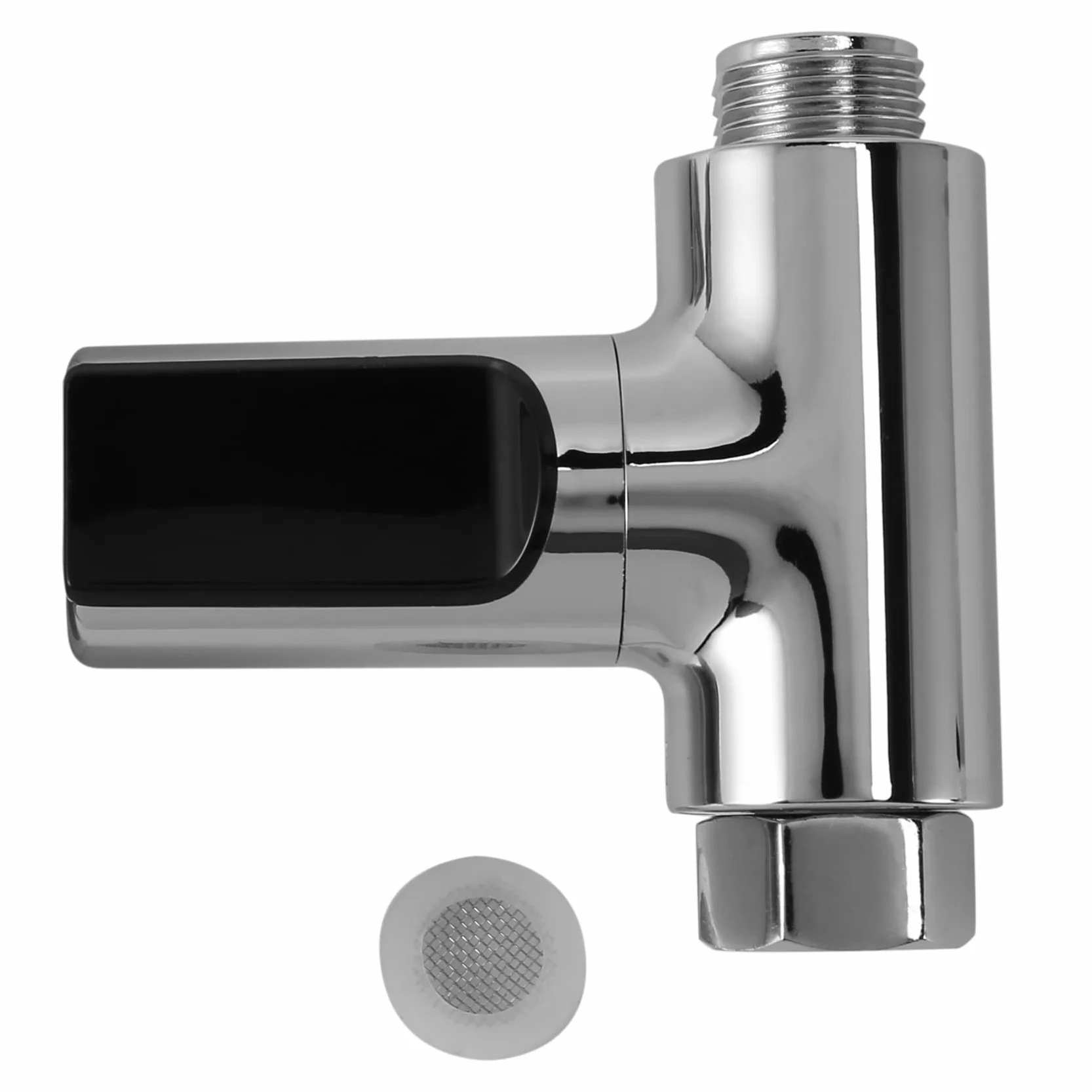 Jevina Indicatore a LED, termometro doccia, flusso d'acqua, misuratore di temperatura doccia autgenerante per la cura del bambino