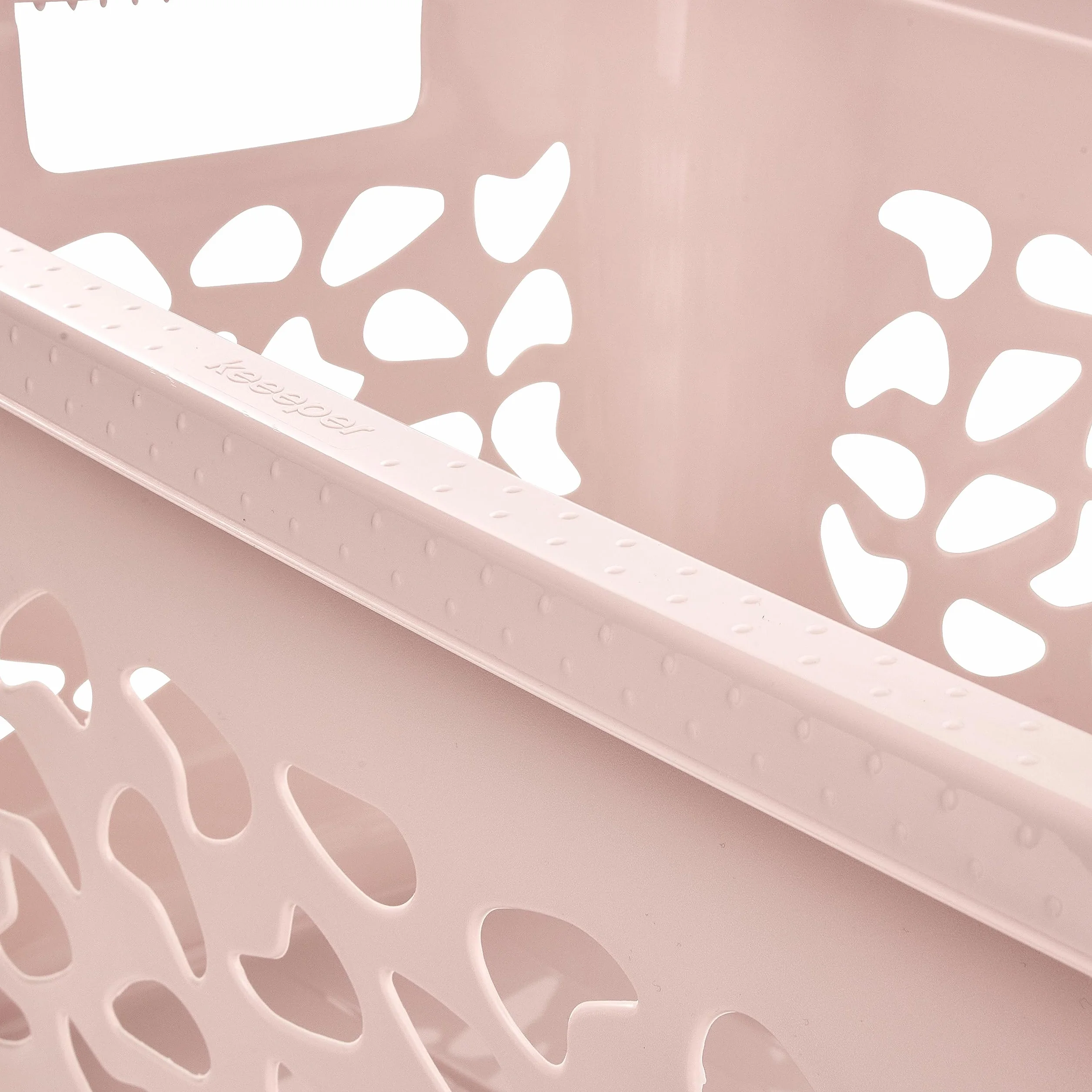 keeeper Cesta per il Bucato, Permeabile all'Aria, 52 L, Jost, Nordic Pink (Rosa)