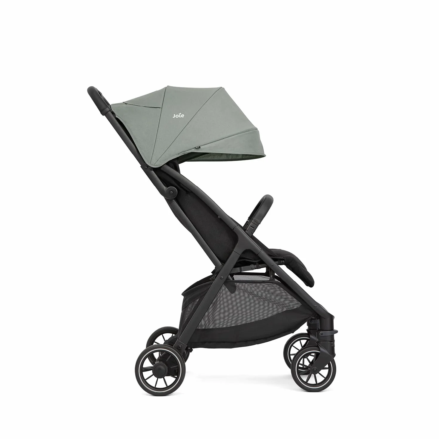 Joie - Pact Pro - Passeggino leggero e compatto - Facile da piegare con una mano - Compatibile con seggiolini auto e navicelle - Imbracatura a 5 punti - Sospensione Tutto Terreno - Abyss - Fin dalla