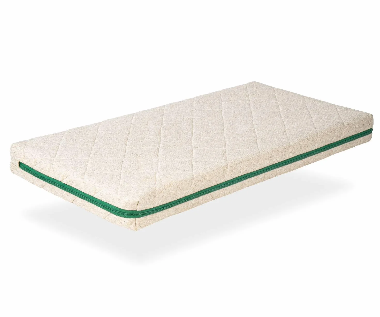 DORMISSIMO Materasso in lattice 60X120 Altezza 11 cm, 100% Lattice e cocco. Dalla copertina. Tessuto 100% organza