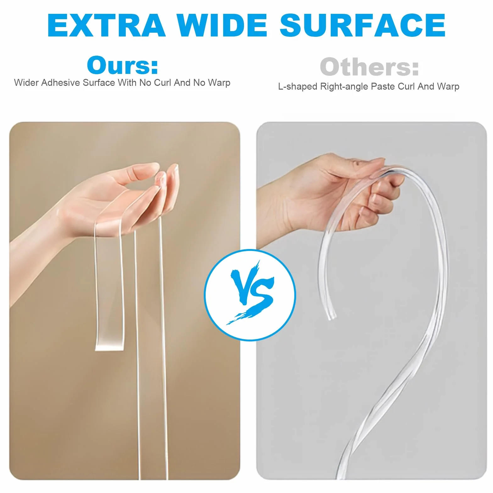 Vicloon Paraspigoli Per Bambini, 1M Trasparenti Protezione Angolo Bambino Autoadesiva PVC, Extra Spesso Copri Angoli per Bambini, Para Spigoli per Mobili Paraspigoli Muro Angolari per Tavoli, Cassetti