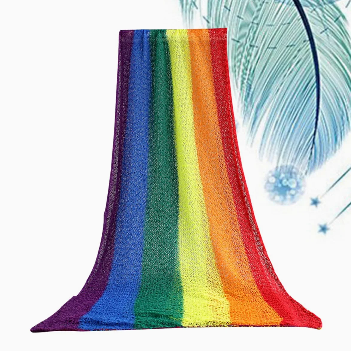 BESTonZON 3 Pz Coperta Del Bambino Fasce Del Bambino Coperta Del Bambino Swaddle Fasce Per Neonati Oggetti Di Scena Neonato Swaddler Neonato Arcobaleno Fotografia Infantile