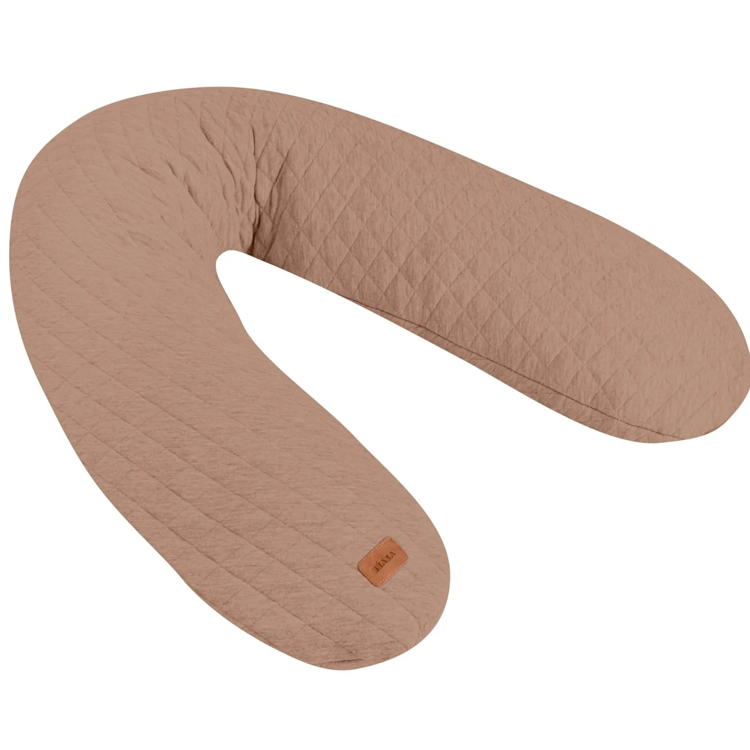BÉABA Big Flopsy – Cuscino Allattamento e Gravidanza, Multifunzionale, Ideale per Dormire e Allattare, Supporto e Comfort Ottimale, Riposo Notturno, Tessuto Cotone Oeko-Tex – Cacao