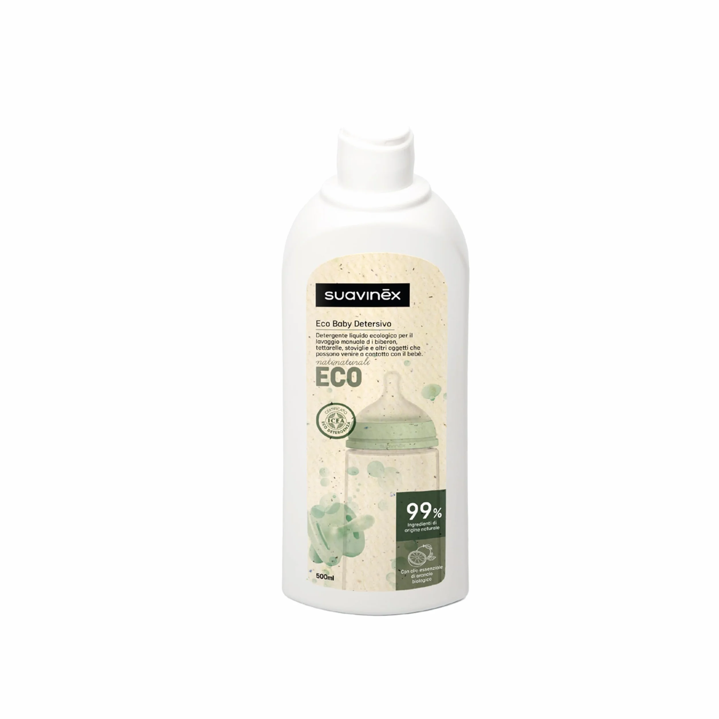 Suavinex Multipack Eco Baby Detergente per Biberon e Tettarelle 6 x 500 ml, Detergente stoviglie, Biberon Tettarelle ecologico