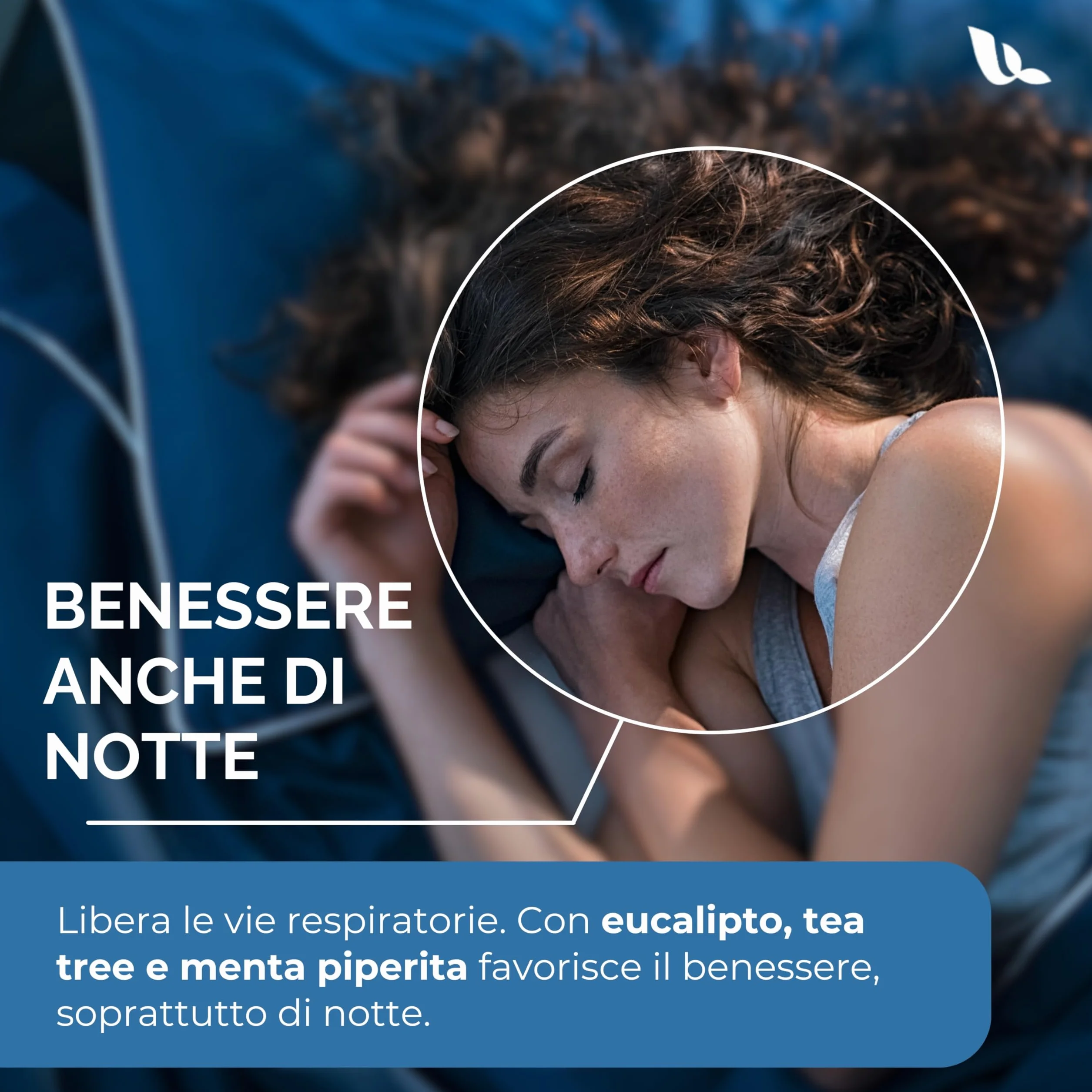 VapoFlux Unguento Balsamico Naturale 50 ml, Supporto per le Vie Respiratorie con Oli Essenziali di Eucalipto, Tea Tree e Menta, Decongestionante e Fluidificante
