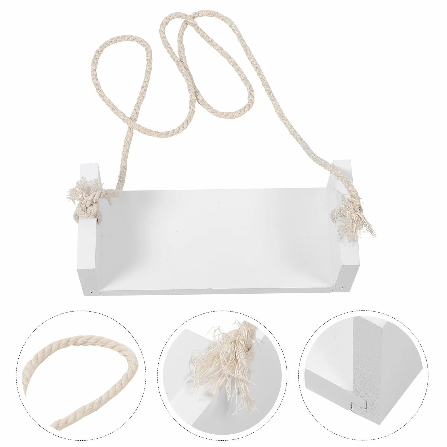 Dondolo in per Ragazzo con in Supporto Fotografia Neonatale Accessorio Versatile per Studi Fotografici e Casa per Speciali come Primo Compleanno e Cento Giorni