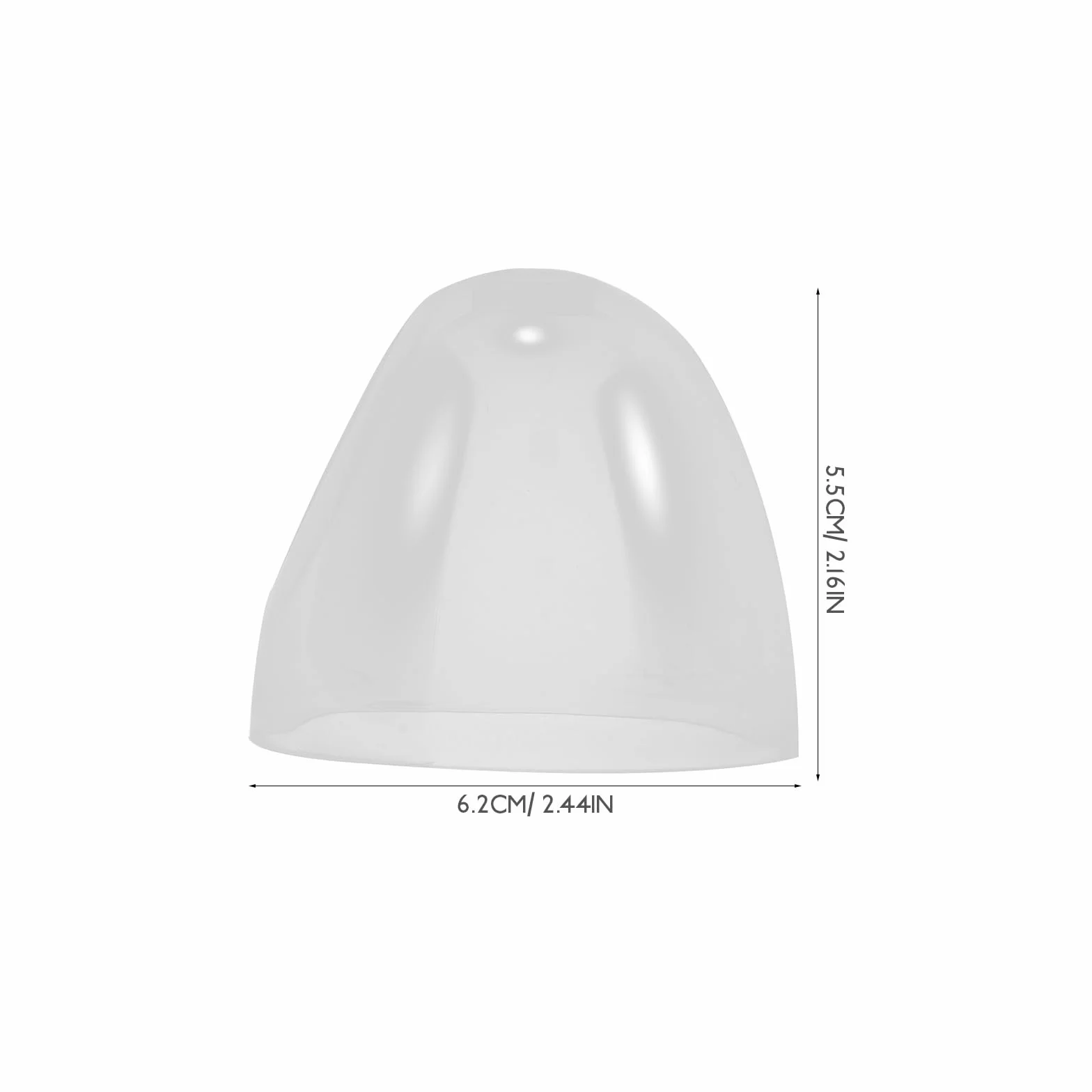 Vaguelly Coperchi per biberon – 3 coperchi in plastica a prova di perdite per biberon, pratici tappi per i viaggi e la casa, 6,2 x 6,2 x 5,5 cm