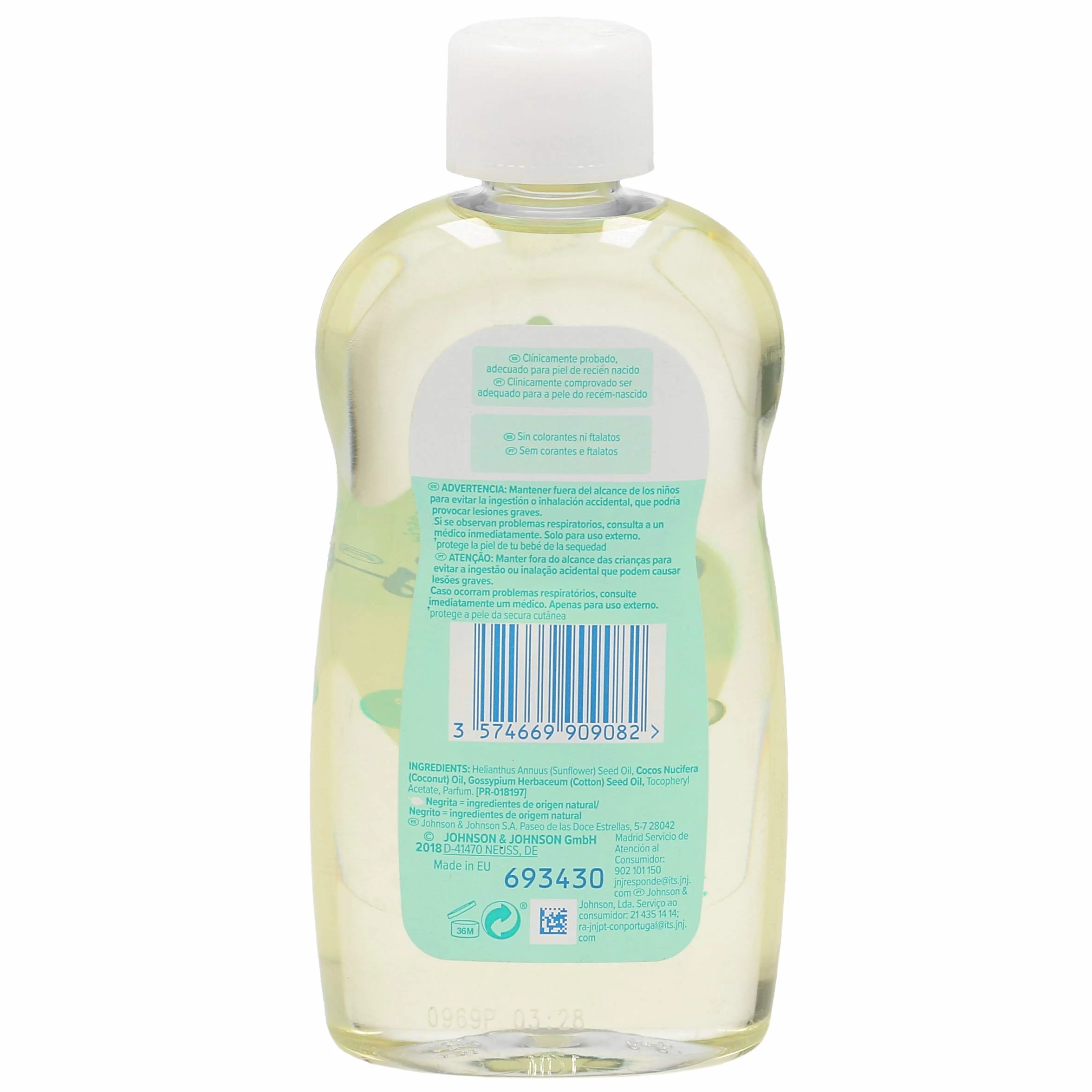 JOHNSON'S Baby Cottontouch Oil 300ml
