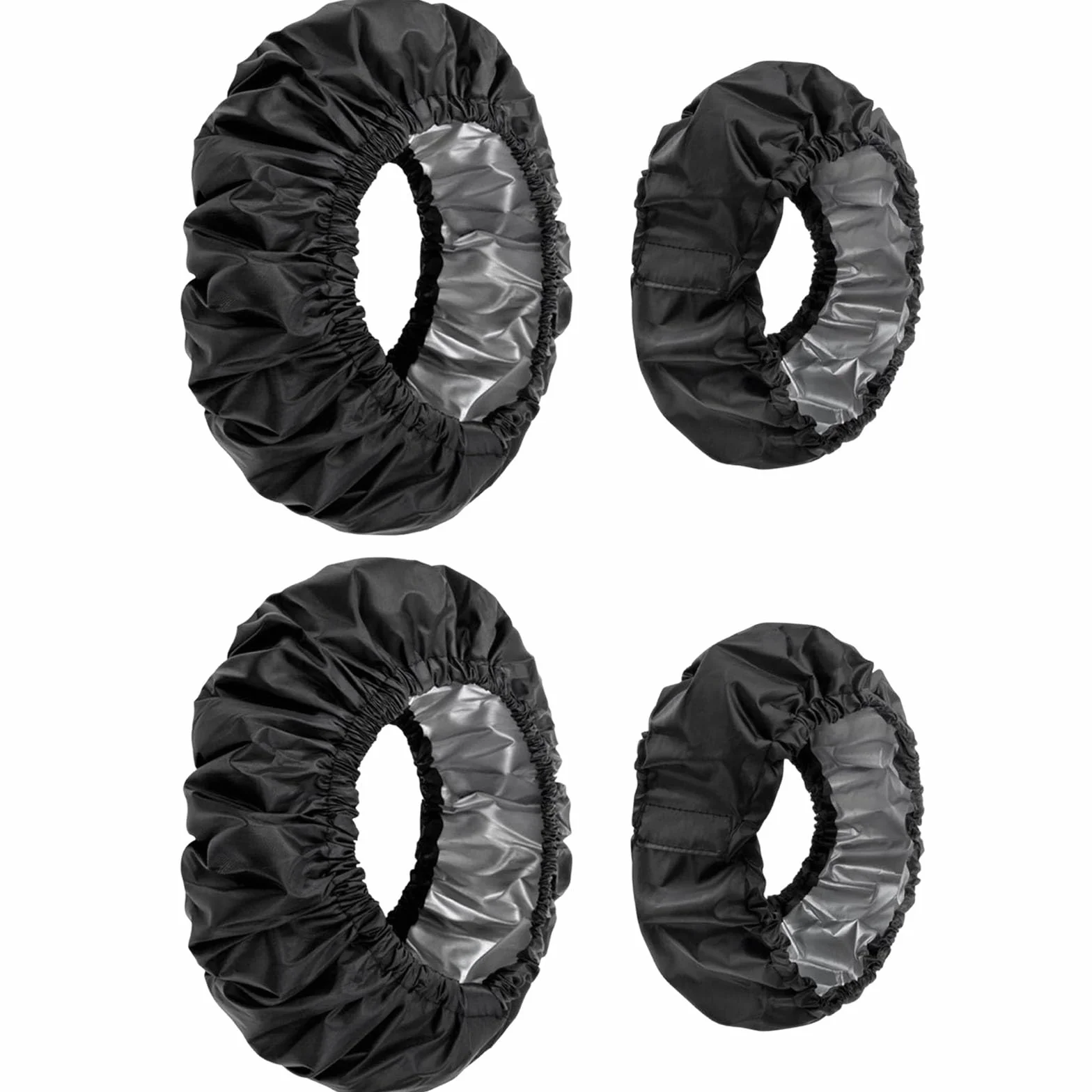 4 coprivolanti per passeggino, antipolvere, accessori per passeggino (nero)