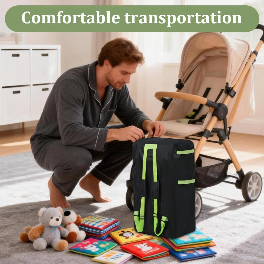 Borsa da Viaggio per Passeggino, Borsa da Trasporto per Carrozzine con Tracolla Borse da Viaggio, Borsa per Seggiolino Auto Pieghevole, Copertura impermeabile, Borsa per passeggino per viaggi in aereo