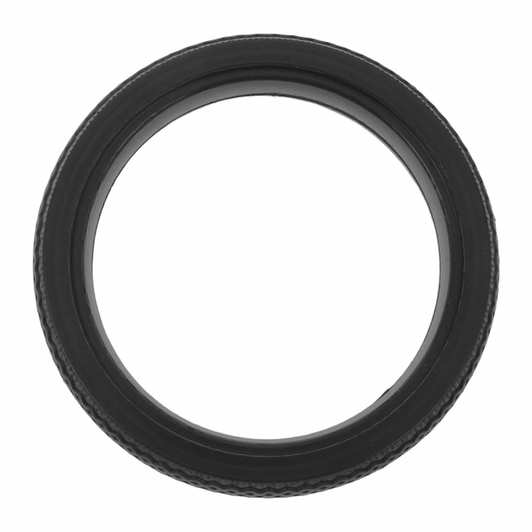 ORFOFE Pneumatico in Gomma Nero Antiscivolo per Ruota Carrello, Accessorio Ricambio per Ruote Anteriori e Posteriori