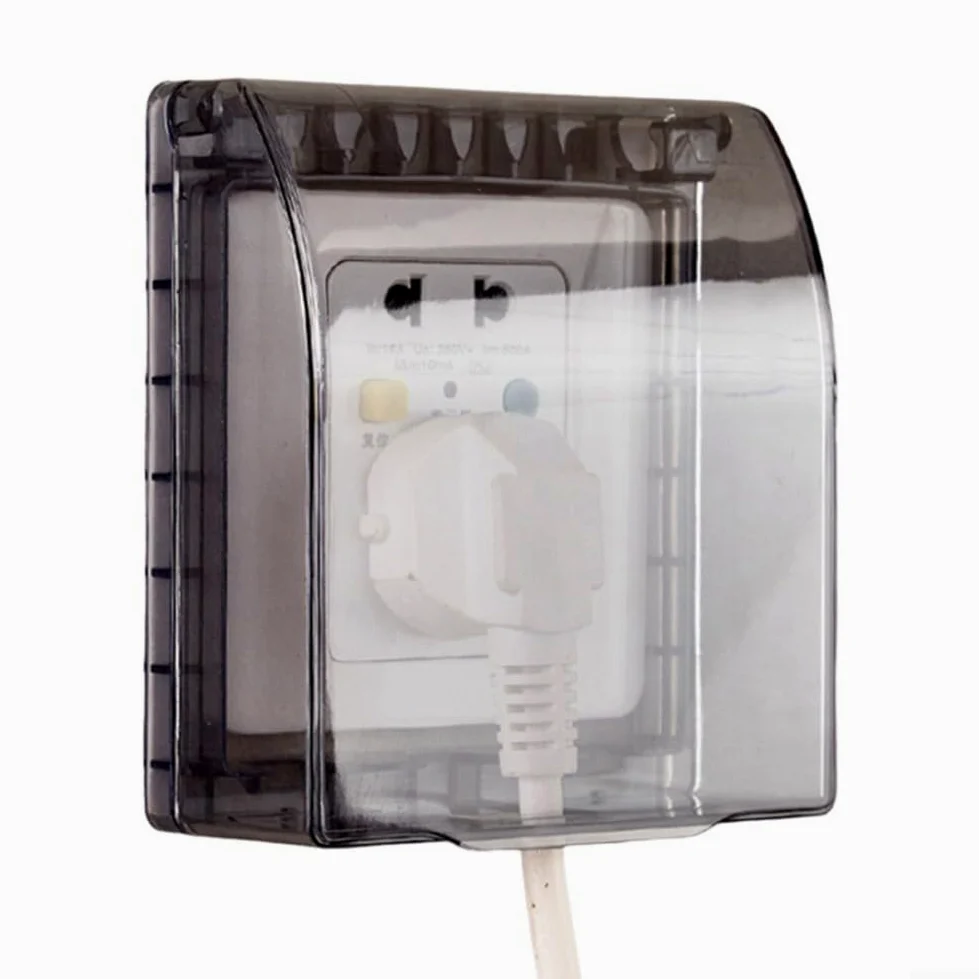 Coperture impermeabili per prese elettriche, Copertura for presa interruttore a parete impermeabile, 10, 5 x 11