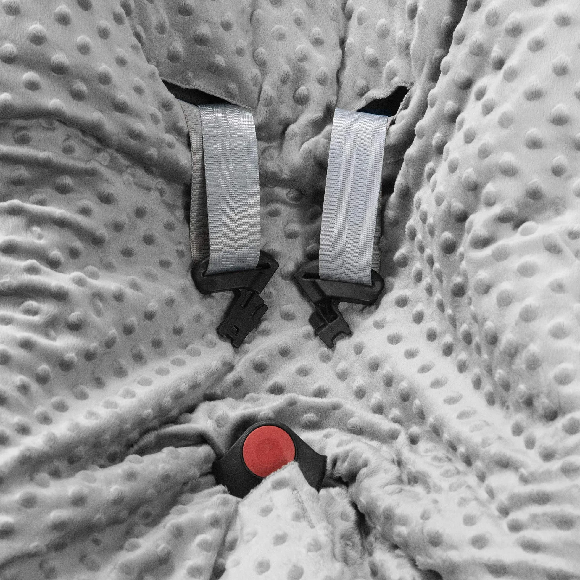 Navaris Coperta Bimbi Neonati per Seggiolino Auto - Coperta Neonato in Cotone per Carrozzina Ovetto Passeggino - Baby Blanket Universale 70x90cm
