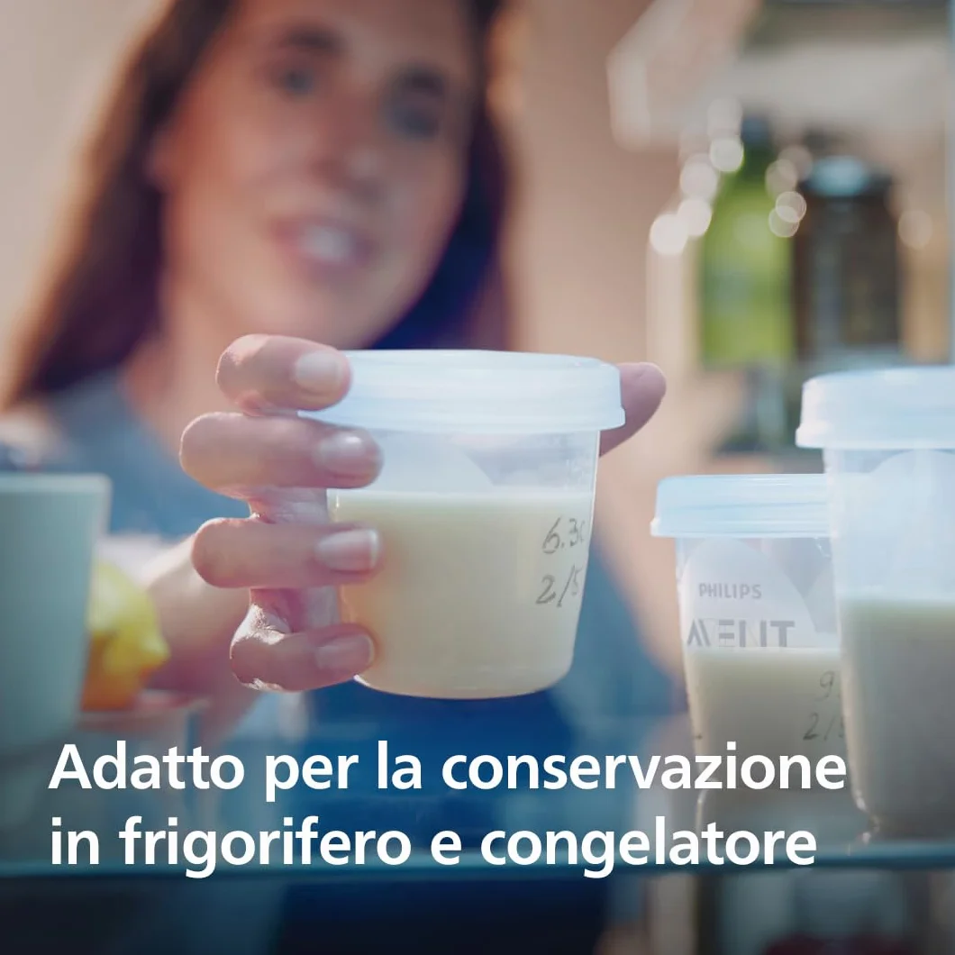Philips Avent SCF883/01 EasyPappa Plus 4 in 1 Cuocipappa Multifunzione con Set Vasetti SCF721/20 per la Conservazione delle Pappe, 20 Pezzi