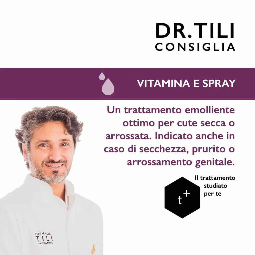 Vitamina E 10% olio spray Dr.Tili