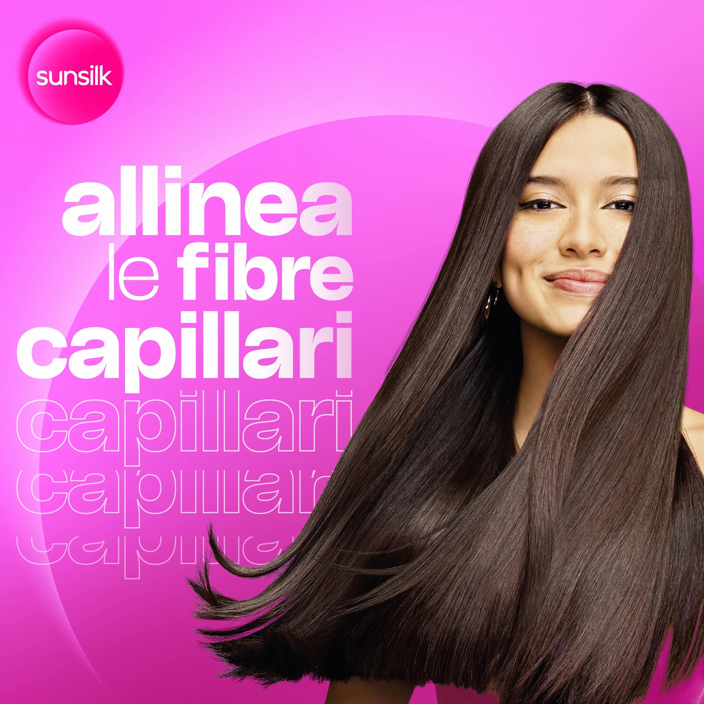 Sunsilk, Shampoo Liscio Perfetto, Shampoo per Capelli Lisci e Disciplinati, Formula Arricchita con Liss-Align Complex con Biotina, Olio di Argan e Vitamina C Formato XXL 810ml