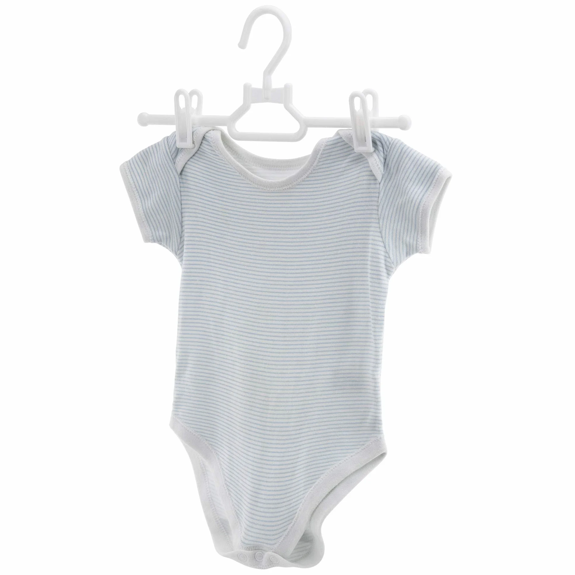 HANGERWORLD 20 grucce bianche in plastica da 30 cm, per top coat e indumenti per bambini