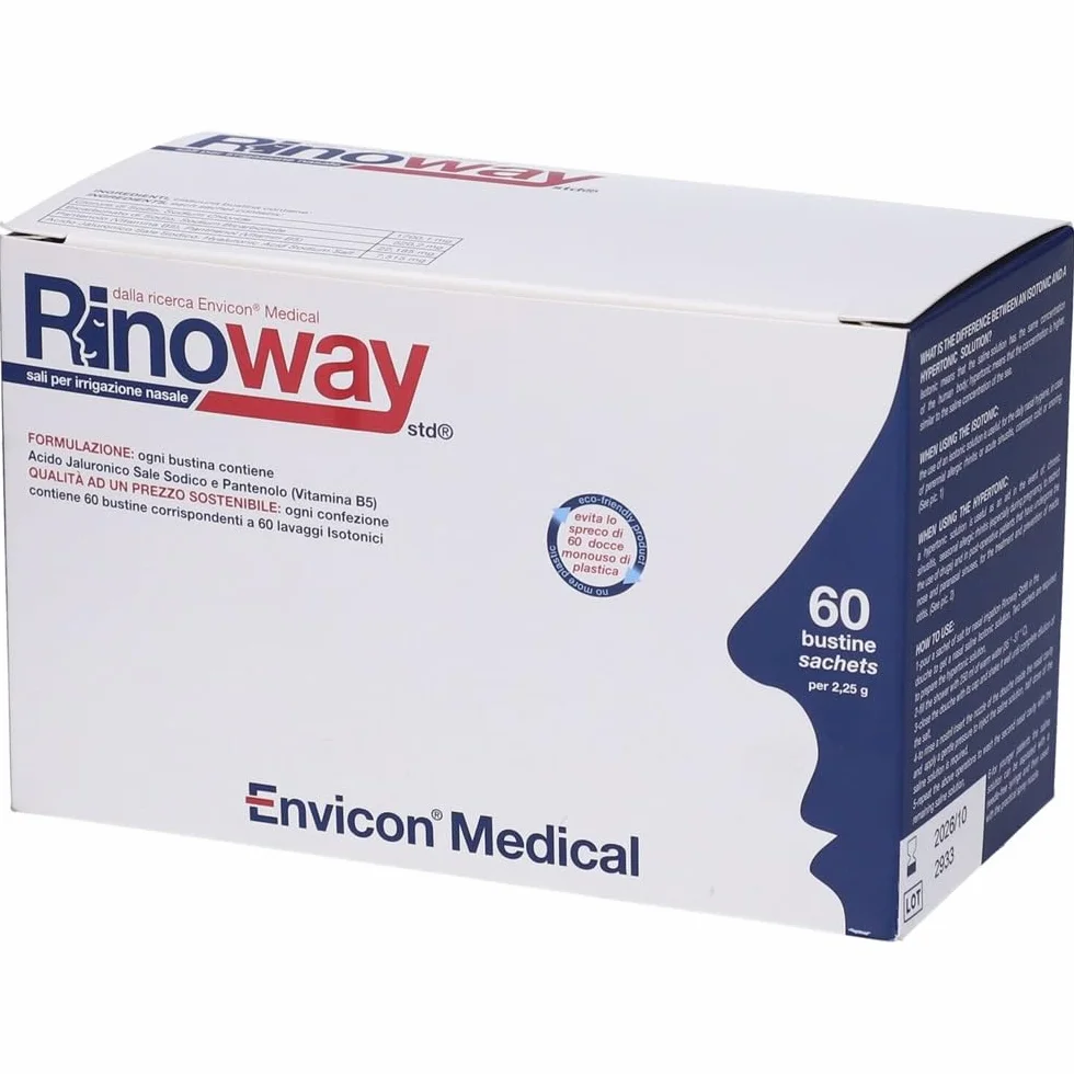 Envicon Rinoway Sali Isotonici 60 Bustine