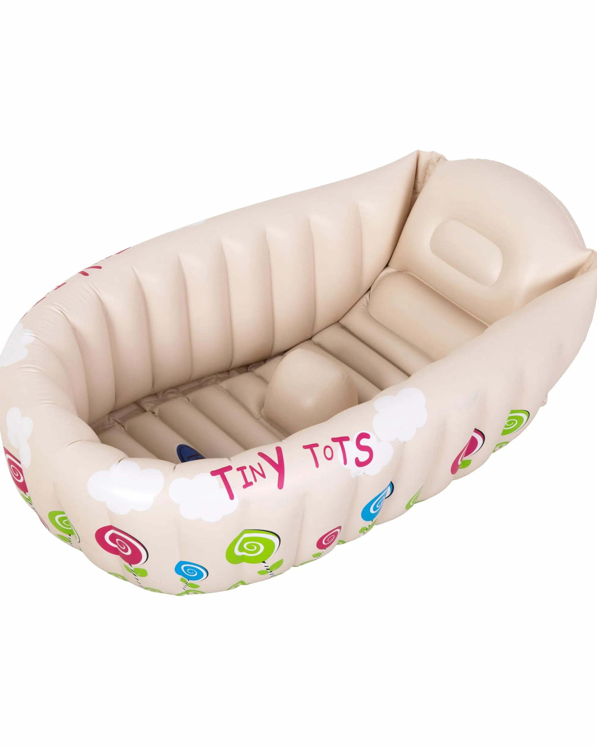 SUN CLUB AVENLI 17118 Tiny Tods Bagnetto Gonfiabile, Beige, 91 x 61 x 29 cm