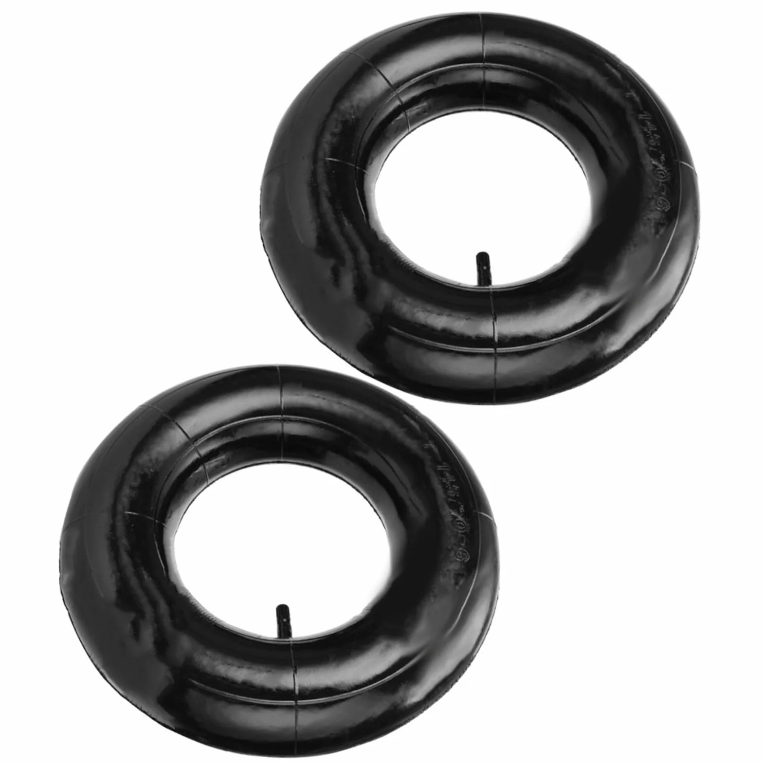 Camera d'aria 13 x 5.00-6 per sporco, go-kart e tosaerba, pneumatico 145/70-6 con valvola dritta TR13 (confezione da 2)